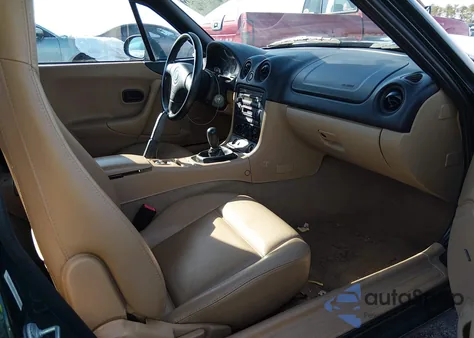 1999 Mazda Mx-5 Miata Leather Pkg/Popular Equipment Pkg/Sports Pkg/Touring Pkg z USA, uszkodzony, nr VIN JM1NB3536X0123588